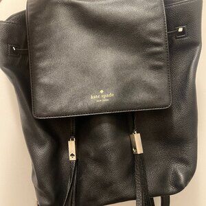 Kate Spade Grey Street Wilder Leather Backpack